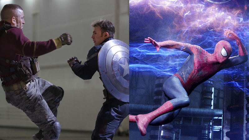 Illustration for article titled Super Hero Movie Showdown: The Winter Soldier vs. Amazing Spider-Man 2